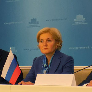 Olga Golodets, Deputy Chairman of the Government of the Russian Federation