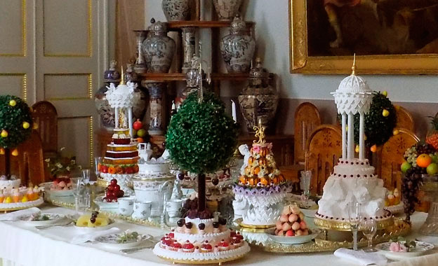 Cakes of Aldis Bricevs. Museum-Estate of Yusupov in Archangelskoe