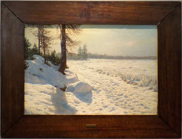 Зимний вечер, 1912, И.Ф. Шультце