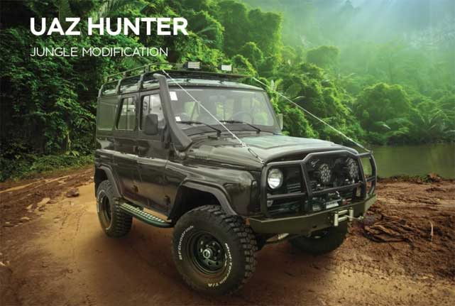 UAZ Hunter Jungle version. Photo: UAZ