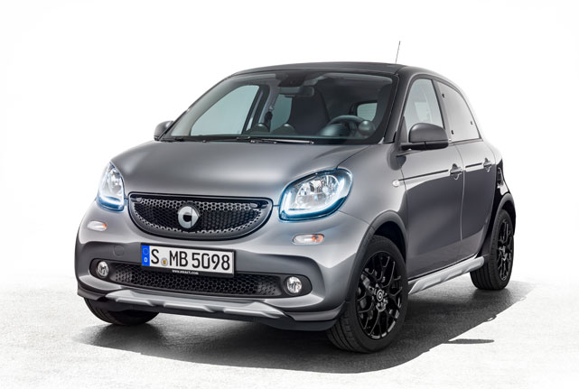 Smart Forfour Crosstown. Photo: Mercedes-Benz AG