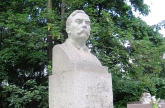 Mikola Lysenko monument in Kiev. Photo: Anna Razumtseva