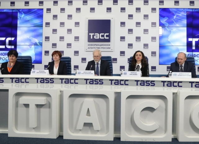 Press-conference of Ministry of health on tuberculosis at TASS