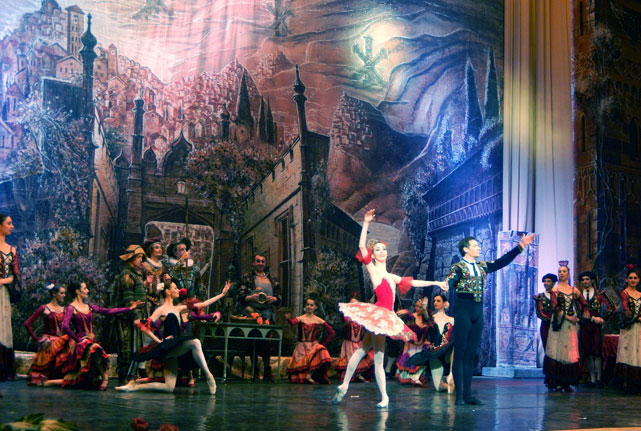 «Дон Кихот» в исполнении артистов «Имперского Русского балета». Фото: Олеся Фиалко