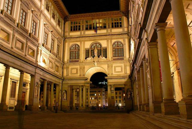 Galleria degli Uffizi. Photo: Julia Saffron
