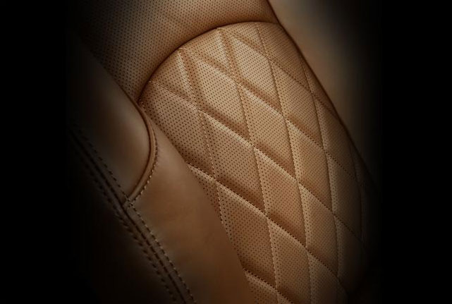 Новый Киа Мохаве 2017 модельного - салон кожа Наппа. Фото: Kia Motors