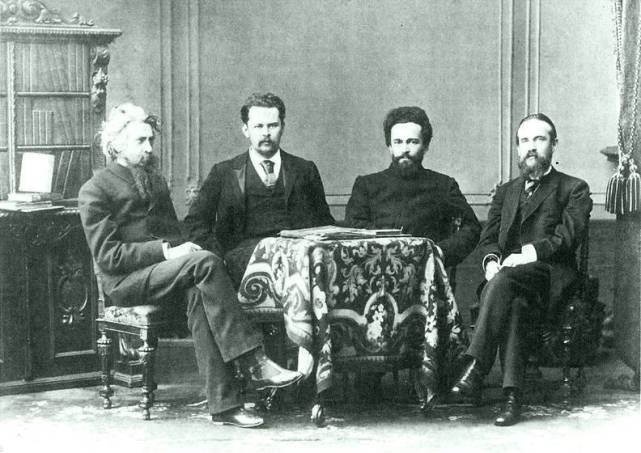 V. Soloviev, S. Trubtskoy, N. Grot, L. Lopatin