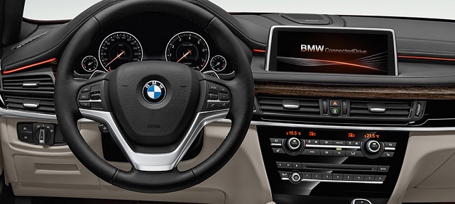 Интерьер BMW X6, Фото: BMW
