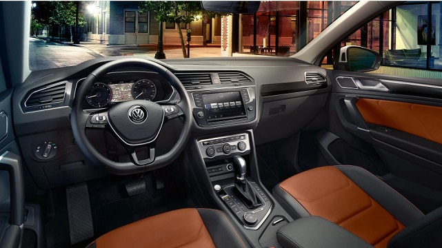 Интерьер обновленного Volkswagen Tiguan, Фото: Volkswagen