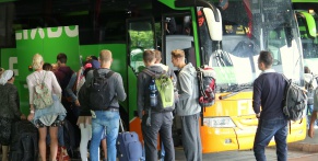 Flixbus transport in summer 2016