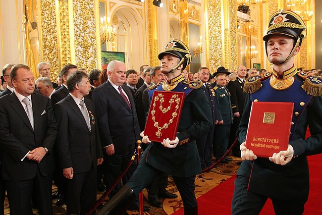 Vladimir Putin inauguration 7 May 2012