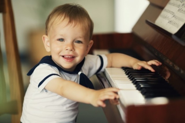 Boy at the piano