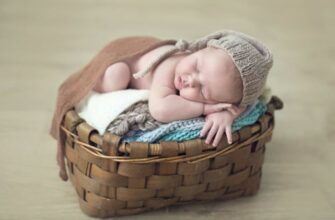 Baby in the basket. Photo: Firestock