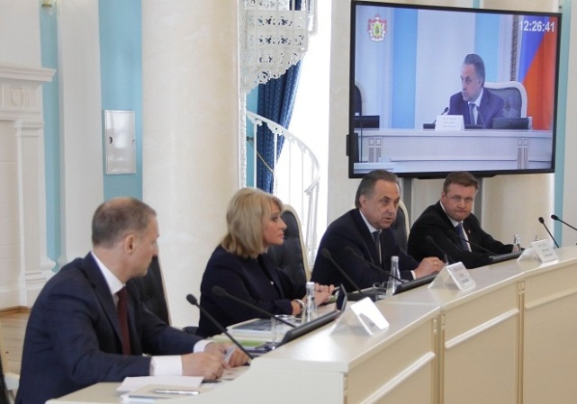 A. Manilova at Ryazan meeting. Photo: Ministry of culture