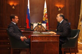 Dmitry Medvedev meeting with Alisher Usmanov