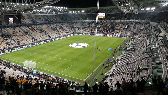 Juventus vs Real Madrid, Champions League. Stadium, Turin, 2013. Source: Wikipedia