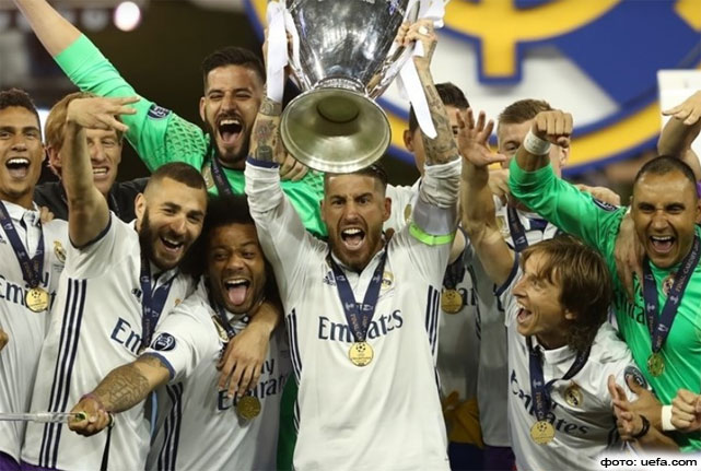 Реал вновь выиграл Лигу чемпионов УЕФА