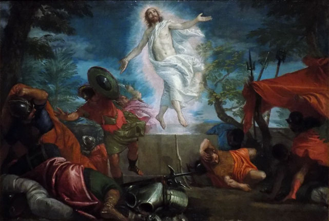 Веронезе, Воскрешение Христа, 1575, ГМИИ им. Пушкина
