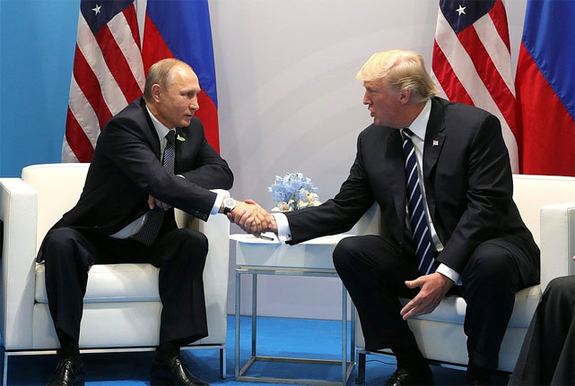Путин-Трамп встреча G20: Сирия, Украина и кибербезопасность. Фото: kremlin.ru