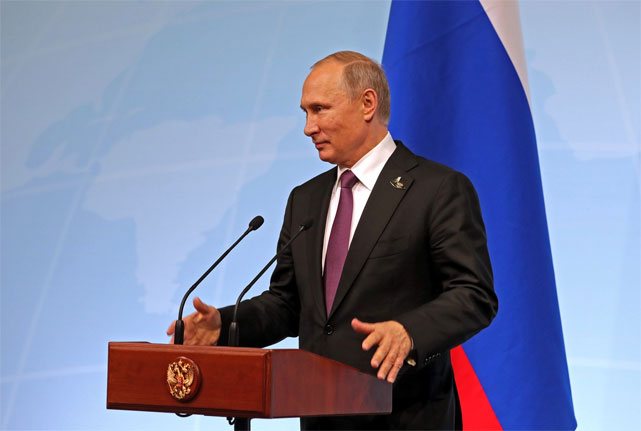 Владимир Путин подвел итоги «Большой Двадцатки» (G20). Фото: Президент России