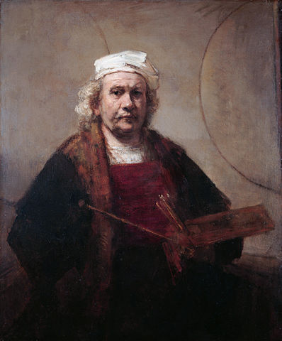 Rembrandt van Rijn. Self-portrait