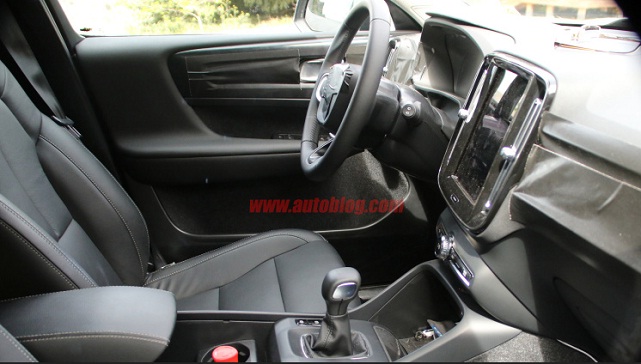 Volvo XC40 interior. Photo: Autoblog