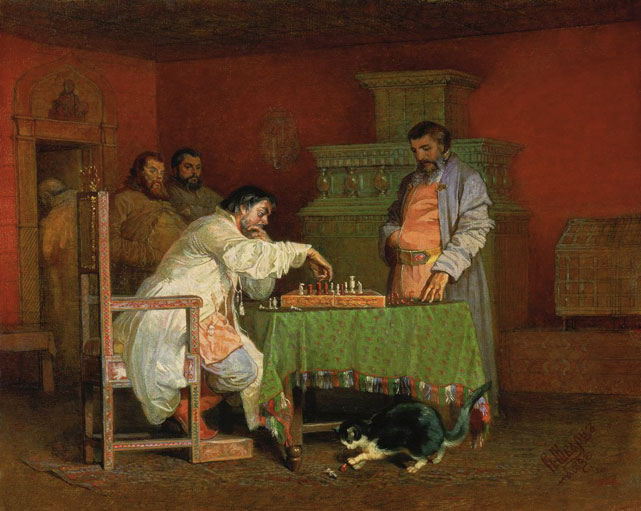 Вячеслав Шварц. «Сцена из домашней жизни русских царей», 1865