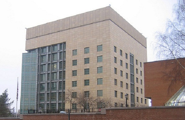 US embassy new building in Moscow