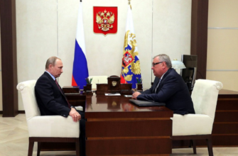 V. Putin meets A.Kostin
