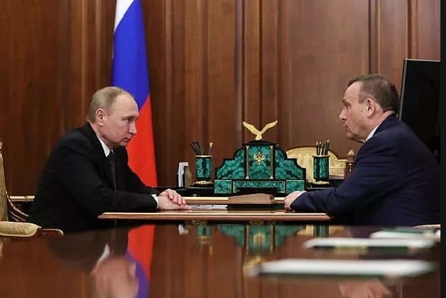 V. Putin and A. Evstifeev