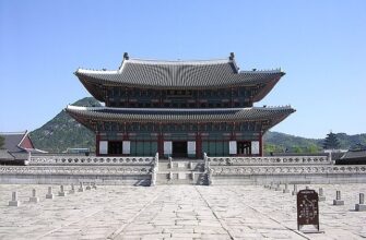 Korea. Gyeongbokgung GeunJeongJeon