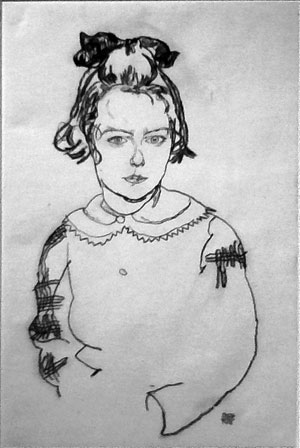 Эгон Шиле, Портрет Марии Штейнер, 1918, © Albertina, Wien bzw, © The Albertina Museum, Vienna