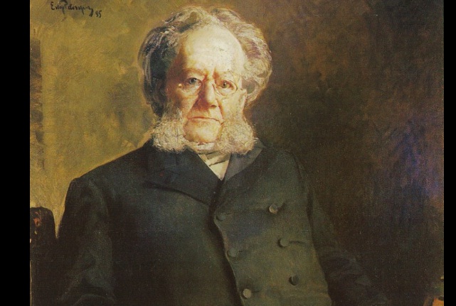 Henrik Ibsen av Eilif Peterssen