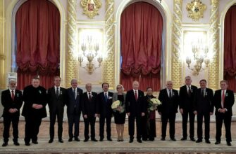 В.В. Путин наградил иностранцев Орденом Дружбы