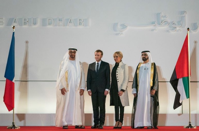 Macron opens Louvres in Abu-Dhabi