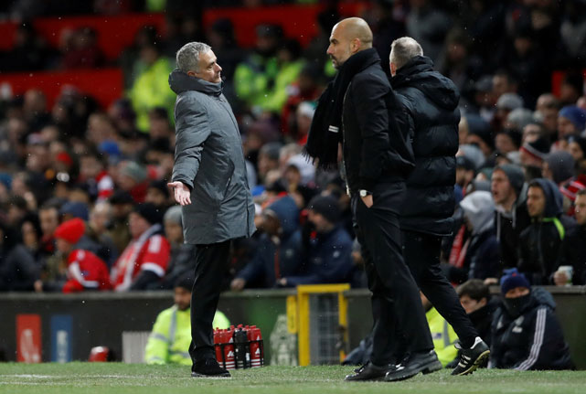 Футбольный матч Манчестер Юнайтед - Манчестер Сити. Фото: Reuters