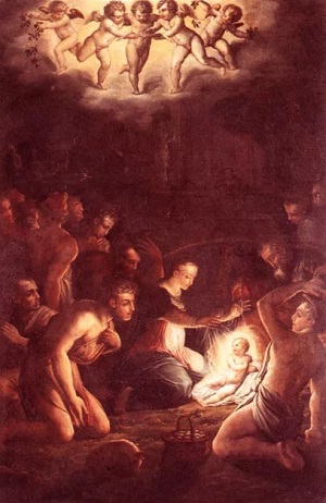 Джорджо Вазари (Vasari, Giorgio). "Рождество" 1546 г.