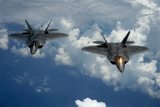 ВВС США: русские много узнали о наших самолетах F-22