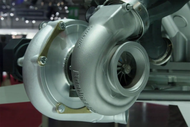 Турбокомпрессор Koenigsegg One:1, выполненный с помощью 3D-принтера