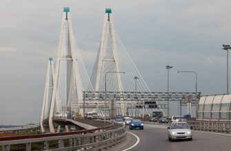 Mostotrest bridge in St. Petersburg