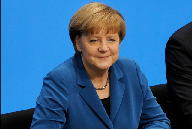 Женщина политик Ангела Меркель
