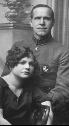 Жуков с женой Александрой