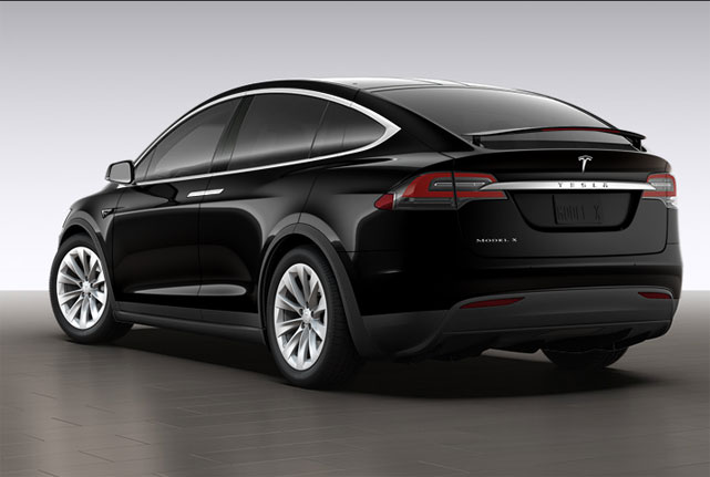 Внешний вид Tesla Model X
