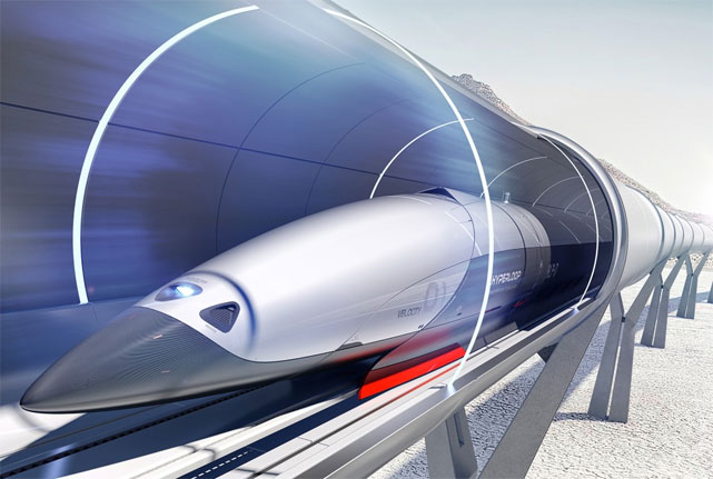 Скоростные поезда Hyperloop