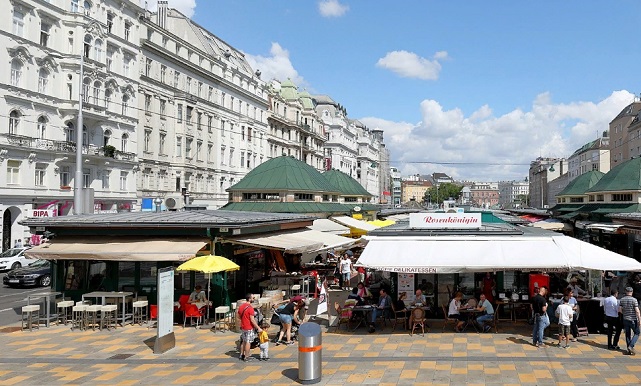 Главный рынок Вены - Naschmarkt