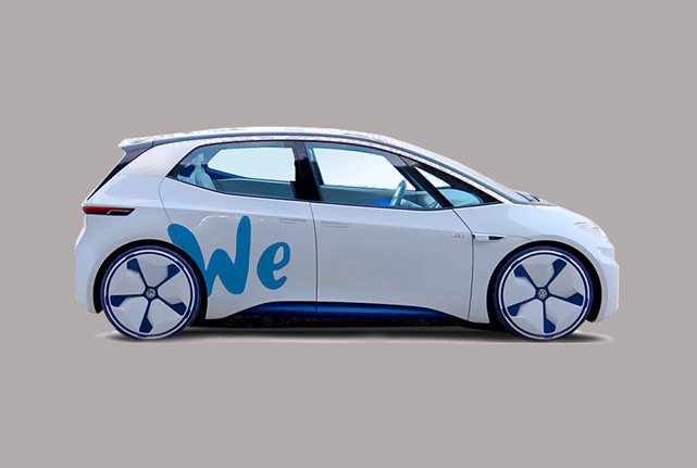 Volkswagen запустит каршеринг электромобилей в 2019