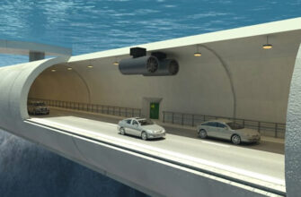 Норвегия построит плавучий бетонный туннель