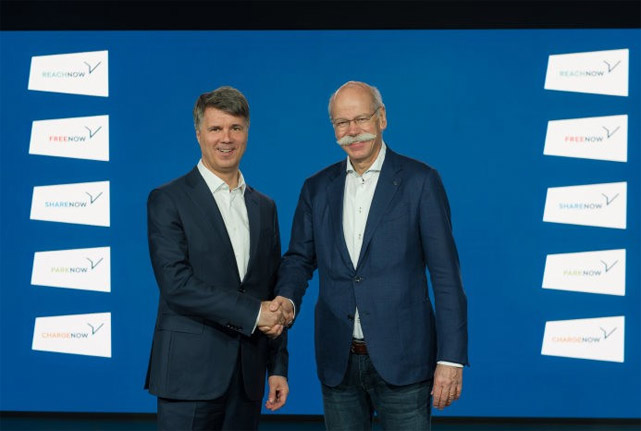 BMW и Mercedes-Benz инвестируют 1 млрд евро в свой «Uber»