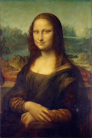 Мона Лиза, Леонардо да Винчи, Лувр, Франция
