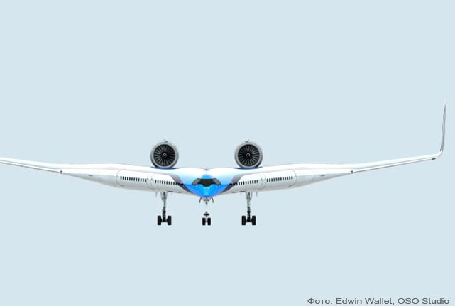 Авиакомпания KLM инвестирует в новый V-образный самолет